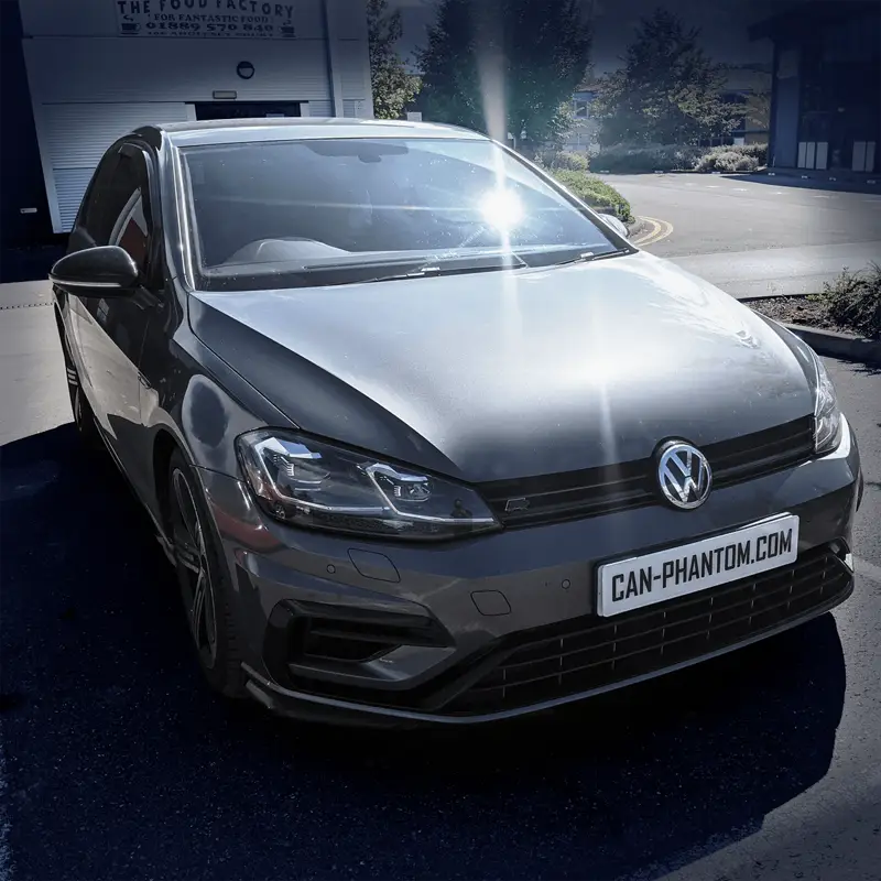 A Volkswagen with a CAN-Phantom immobiliser fitted